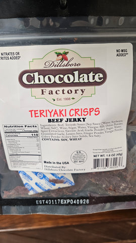 Teriyaki Crisps Jerky
