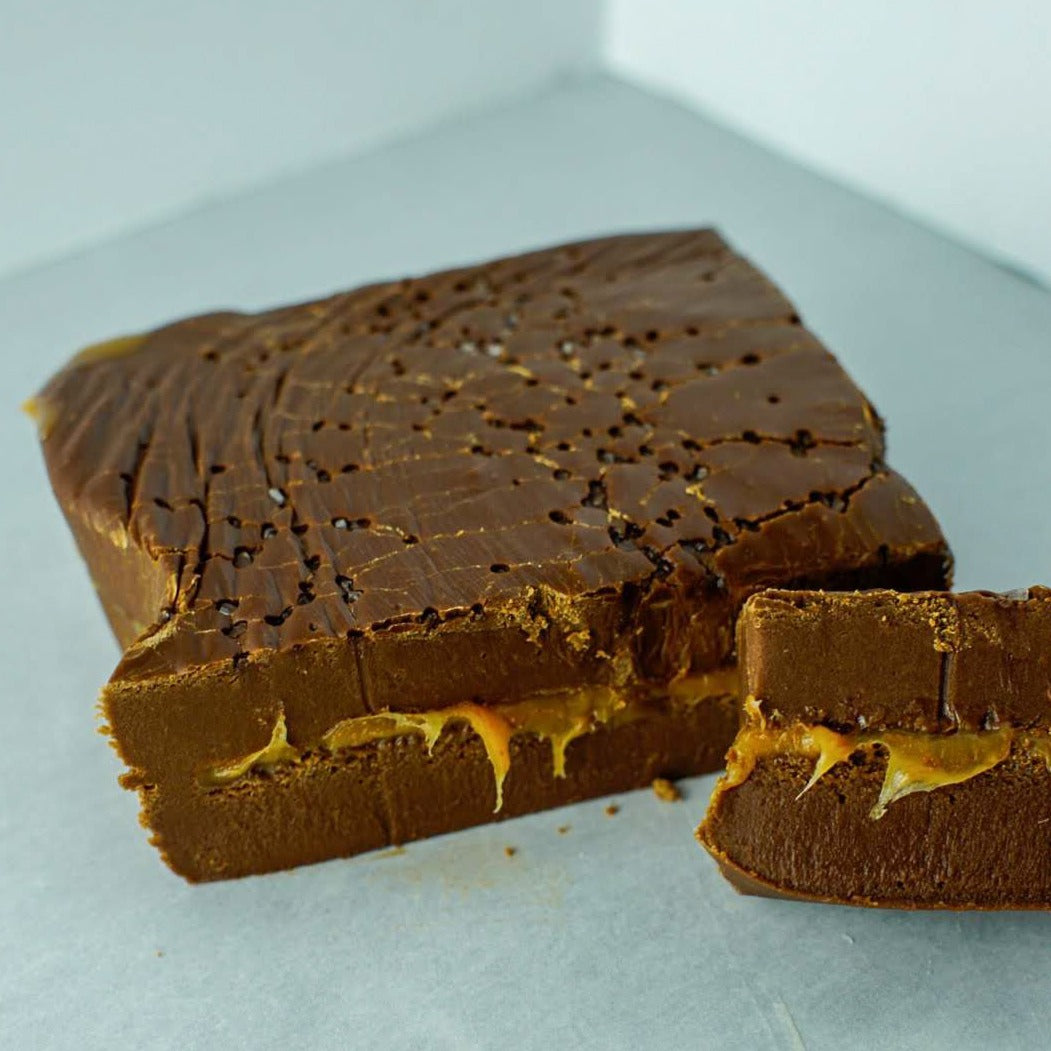 Sea Salt Caramel Fudge